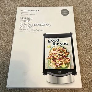 Brand new  William Sonoma iPad mini screen shield